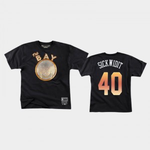 Men's E-40 Sick Wid It Golden State Warriors NBA Remix Black T-Shirts 347111-353
