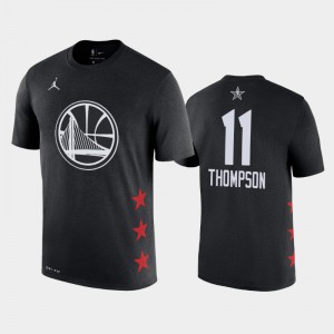 Men Klay Thompson #11 2019 All-Star Golden State Warriors Black T-Shirts 620707-817