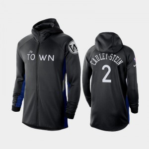 Men's Willie Cauley-Stein #2 Earned Edition Golden State Warriors 2019-20 Showtime Full-Zip Black Hoodie 283618-790