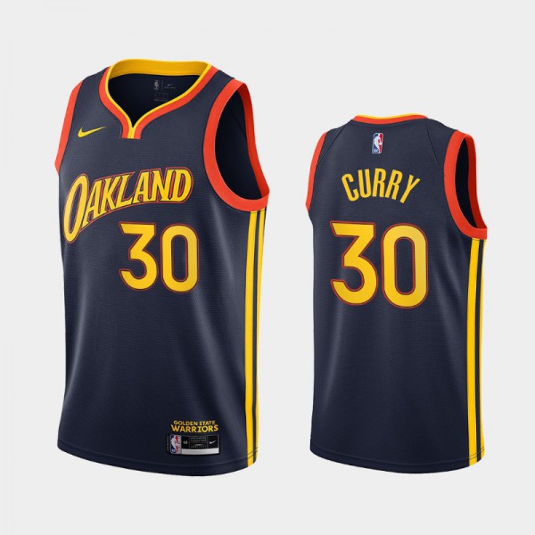 Mens Stephen Curry #30 Men 2020-21 Edition Oakland City Golden