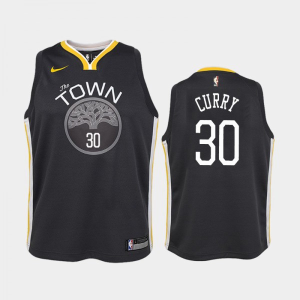stephen curry white youth jersey
